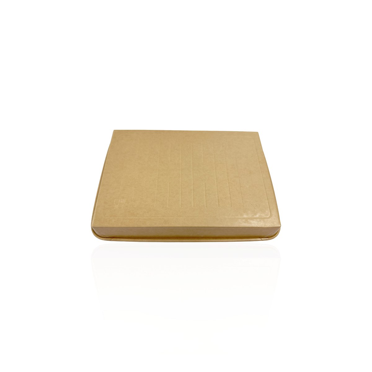 10.06 x 7.15 x 0.96 Kraft Paper Tray thumbnail 3