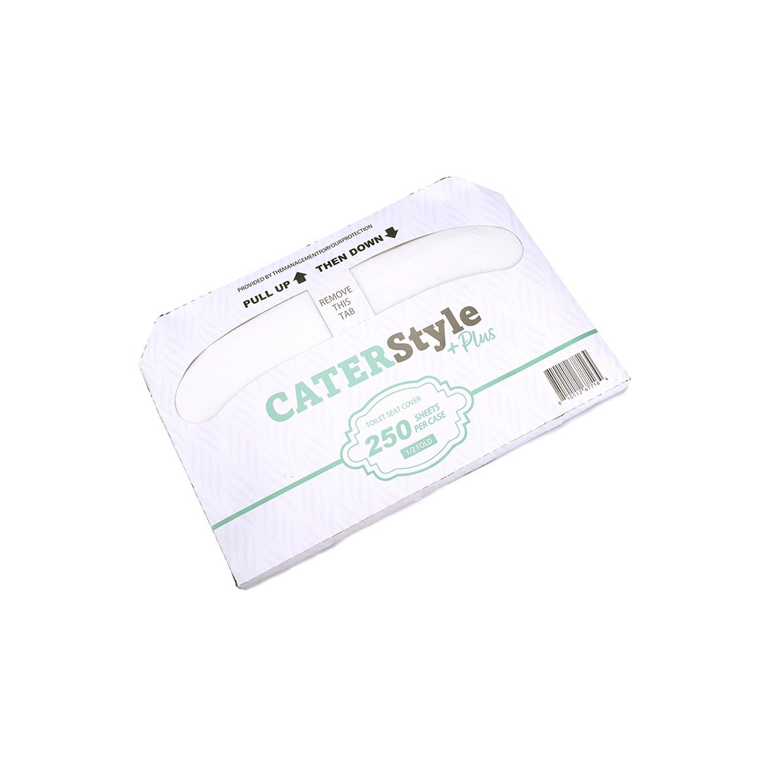 Toilet Seat Cover,1ply,1/2Fold,White thumbnail 3