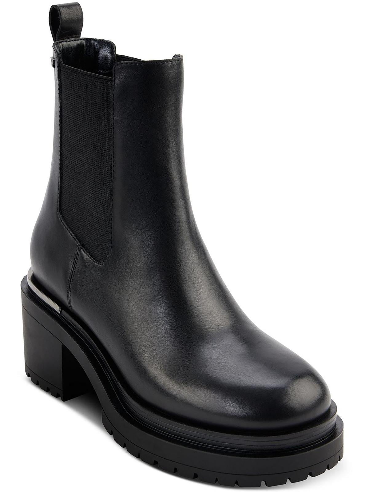 RR Womens Gardening Boots Women Boots Square Heels Boots Simple Ladies Shoes Aut