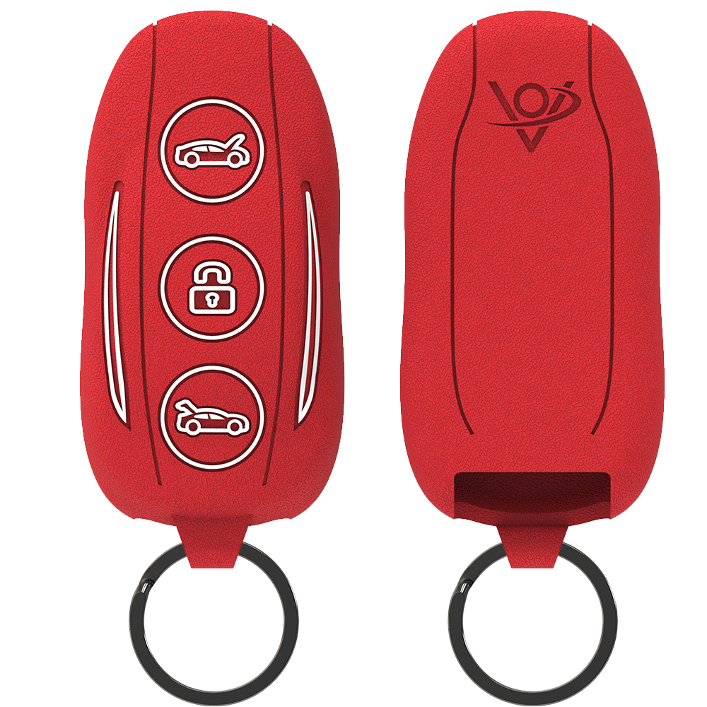 FobPocKet  PREMIUM RUGGED SILICONE FOBPOCKET  RED