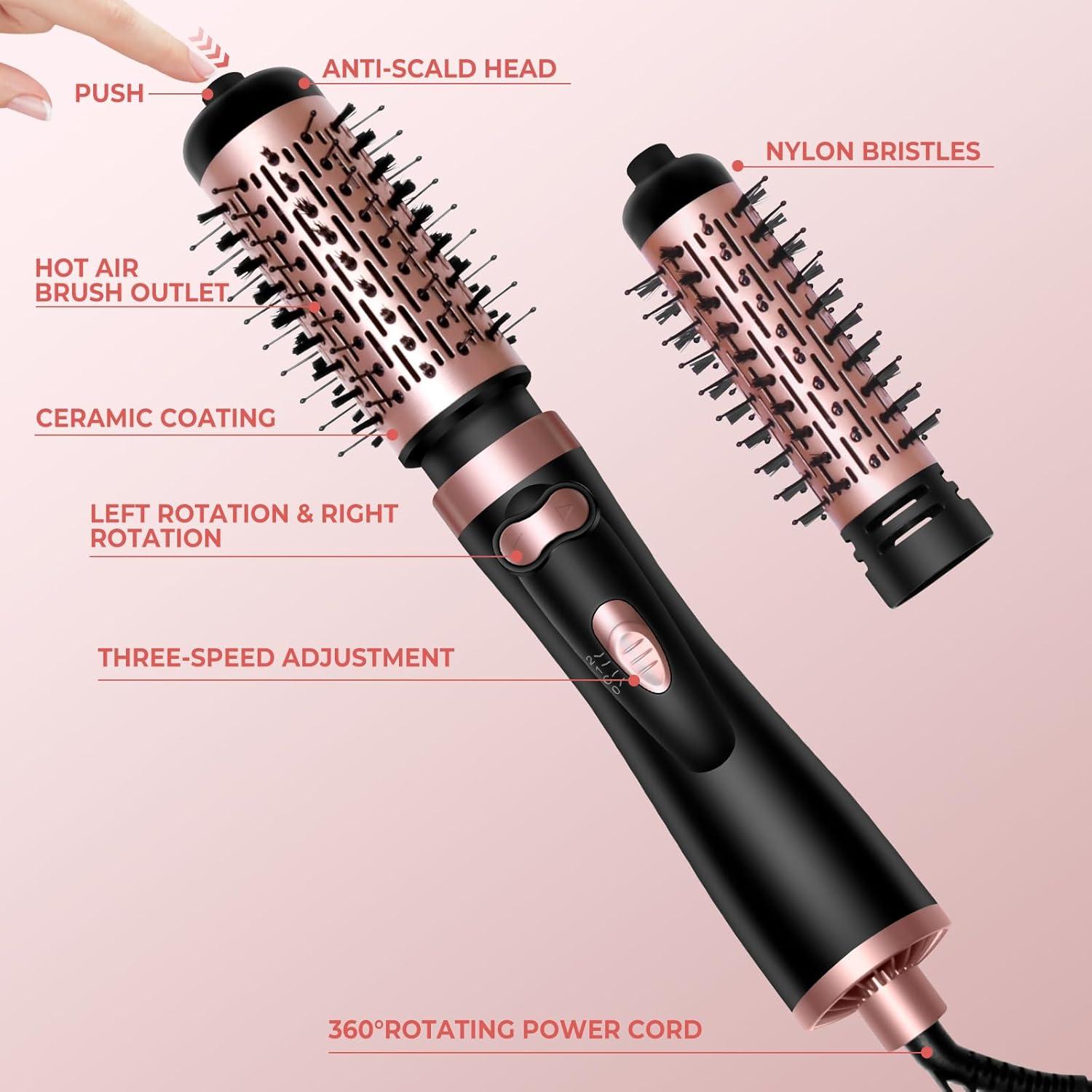 Hot Hair Dryer Brush 3 in 1 oudim