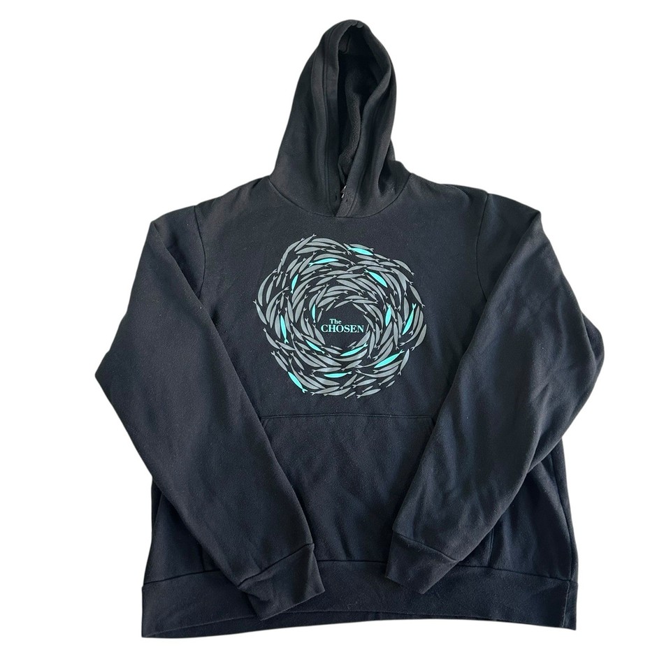 Against The Current Hoodie  Color: Black Size: L