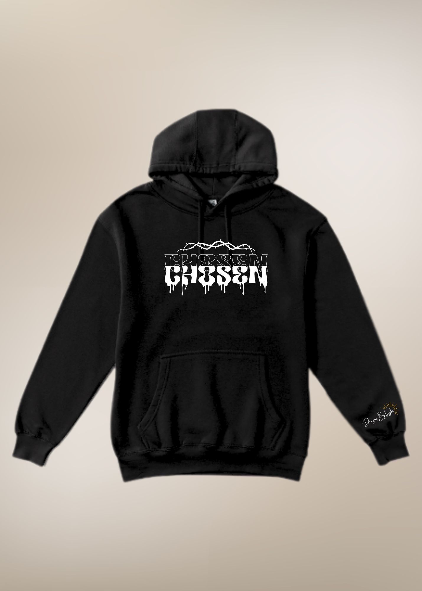 THE CHOSEN 5&2 Hoodie  Color:Black ,Size:XL