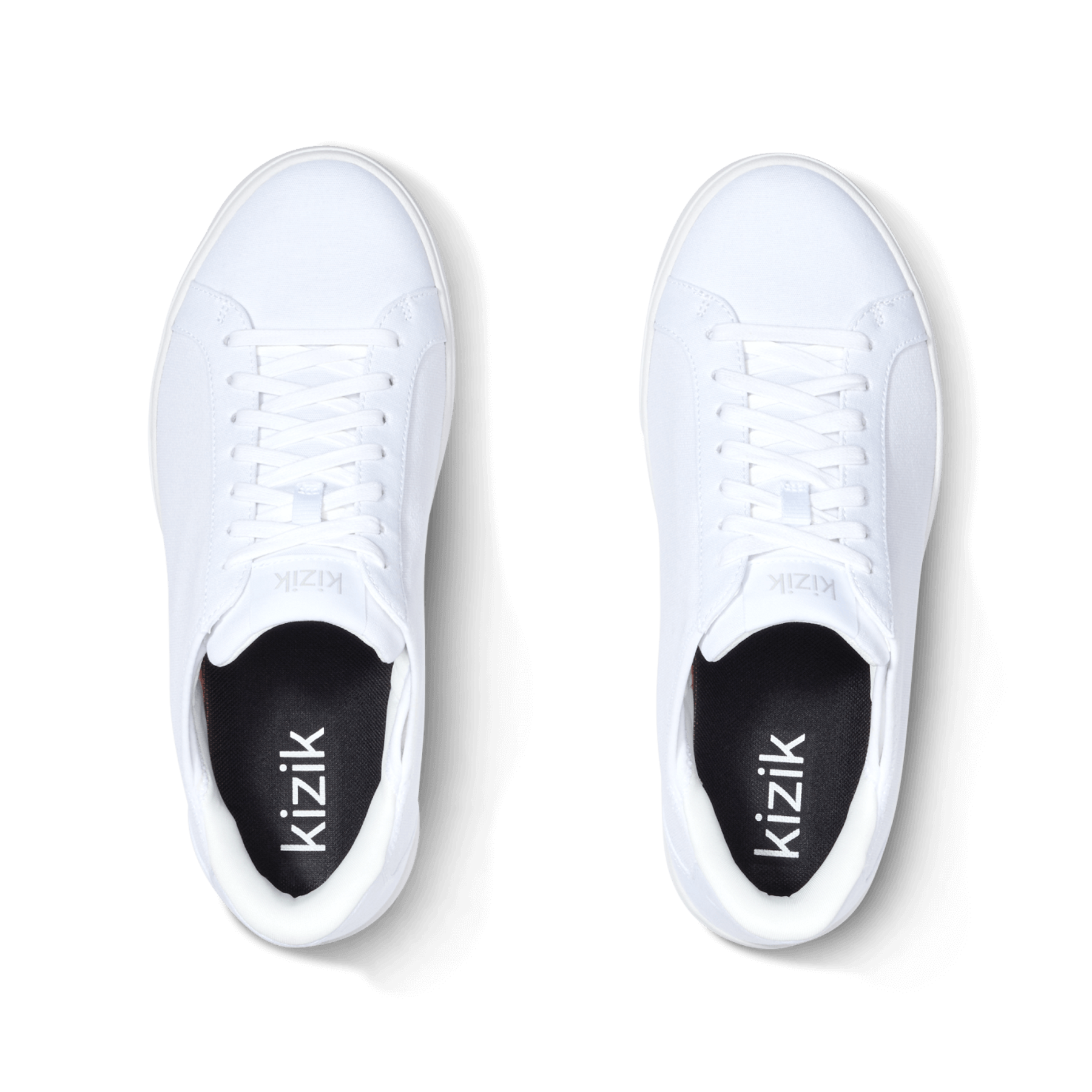 Kizik Irvine White Womens Athletic Sneaker size men 13 women 14.5