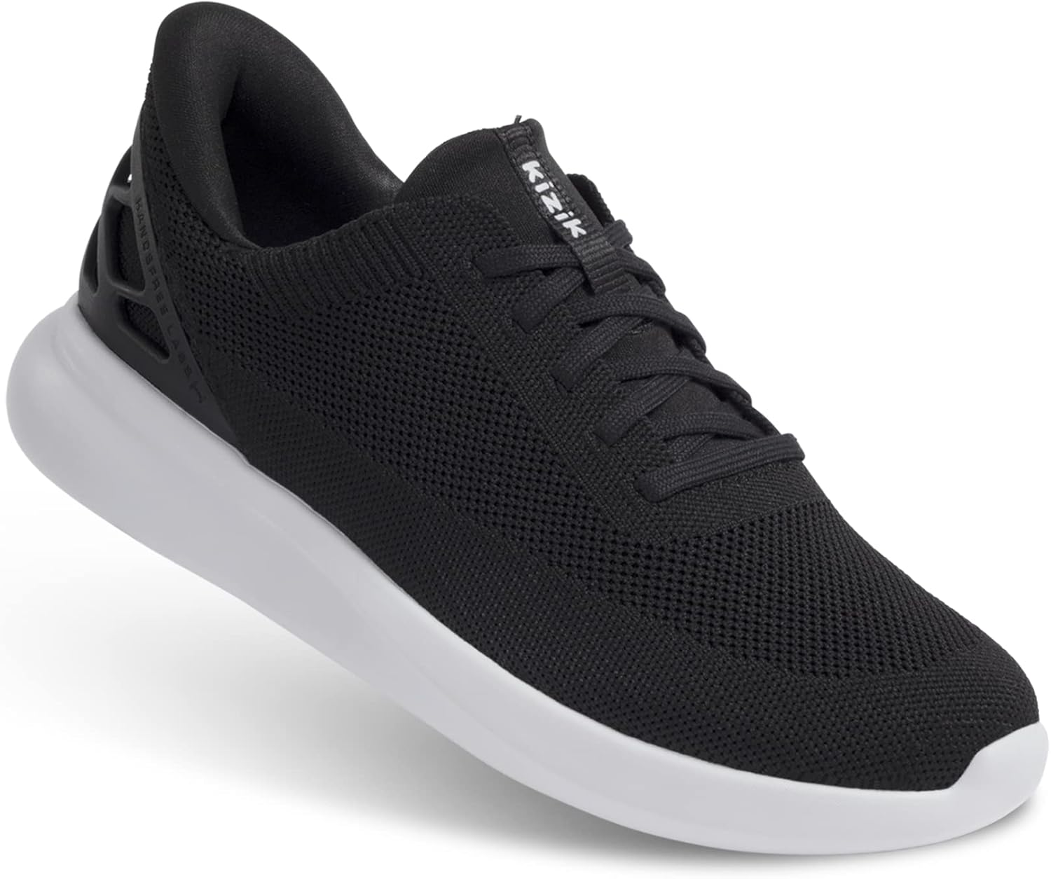 Kizik Black Milan Comfortable Breathable Woven Sneakers Women's Size 9 men's 7.5