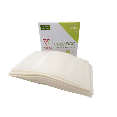 50pcs Vacuum Seal Food Storage Bags Vacuum Sealer Bags Embossed 6x10