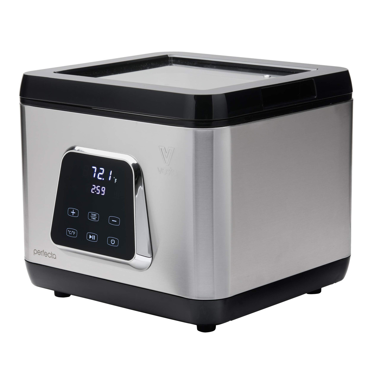 Sous Vide Water Oven by Vesta Precision- Perfecta Powerful Pump Design 10 Liter
