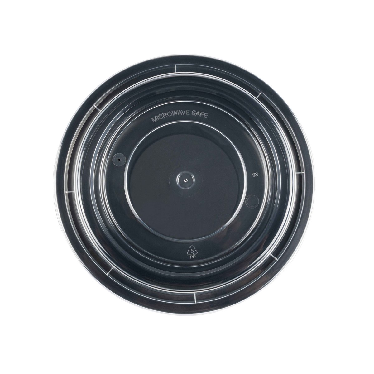 16oz Round Microwave Container Container with Lid thumbnail 3