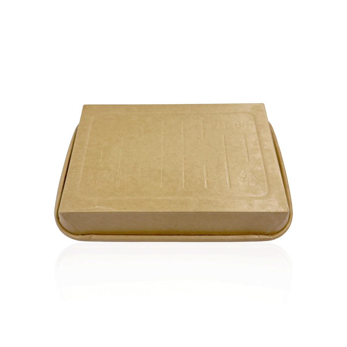 7.26 x 5.10 x 0.96 Kraft Paper Tray thumbnail 3