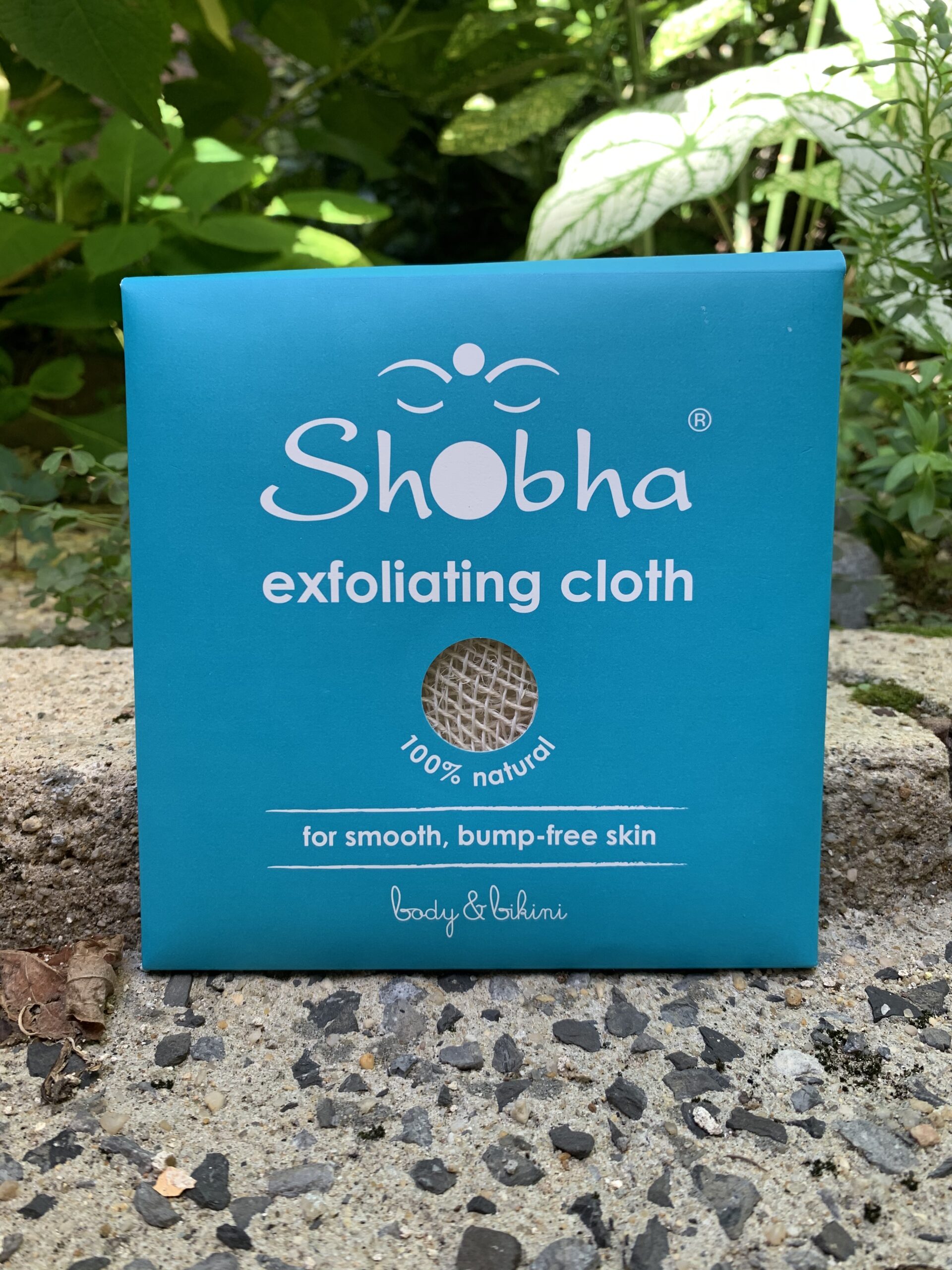 Exfoliating Cloth – Reusable Natural Body Scrubber – Off-white/Tan