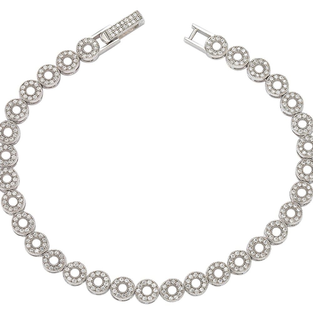 14K Micro-Set Bracelet, 8.24 g 缩略图 1