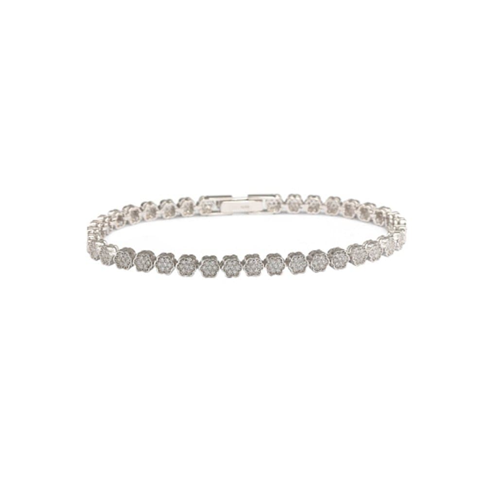 14K Micro-Set Bracelet, 8.32 g thumbnail 2