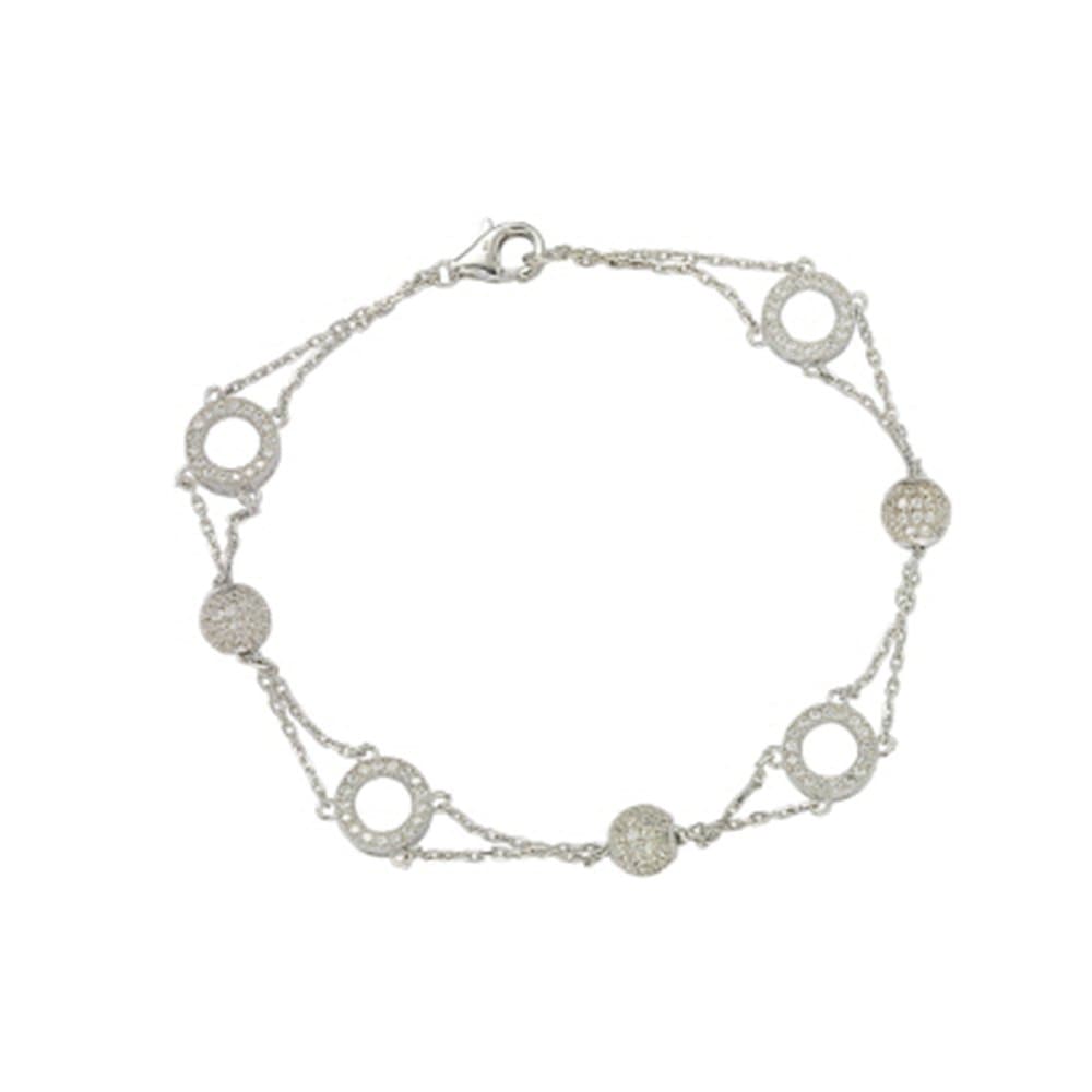 14K Micro-Set Bracelet, 4.62 g 缩略图 2