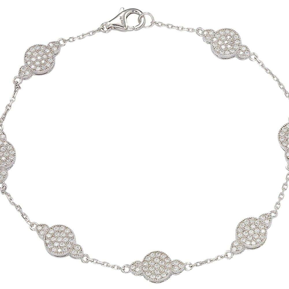 14K Micro-Set Bracelet, 4.59 g 缩略图 1