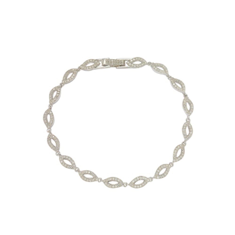 14K Micro-Set Bracelet, 6.1 g thumbnail 2