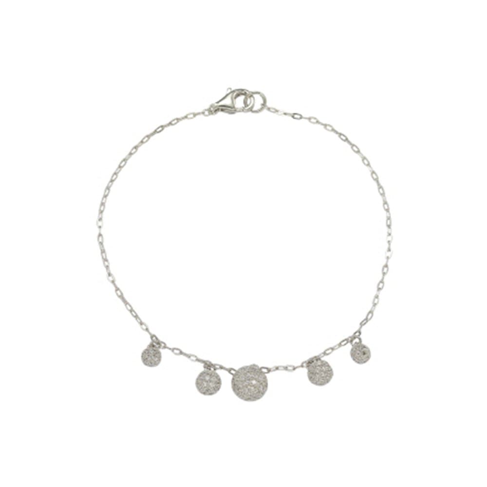 14K Micro-Set Bracelet, 2.41 g thumbnail 2