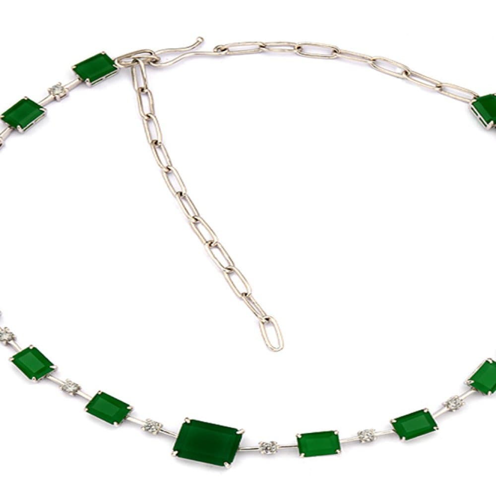 14K Choker, 19.15 g — Fancy Collection