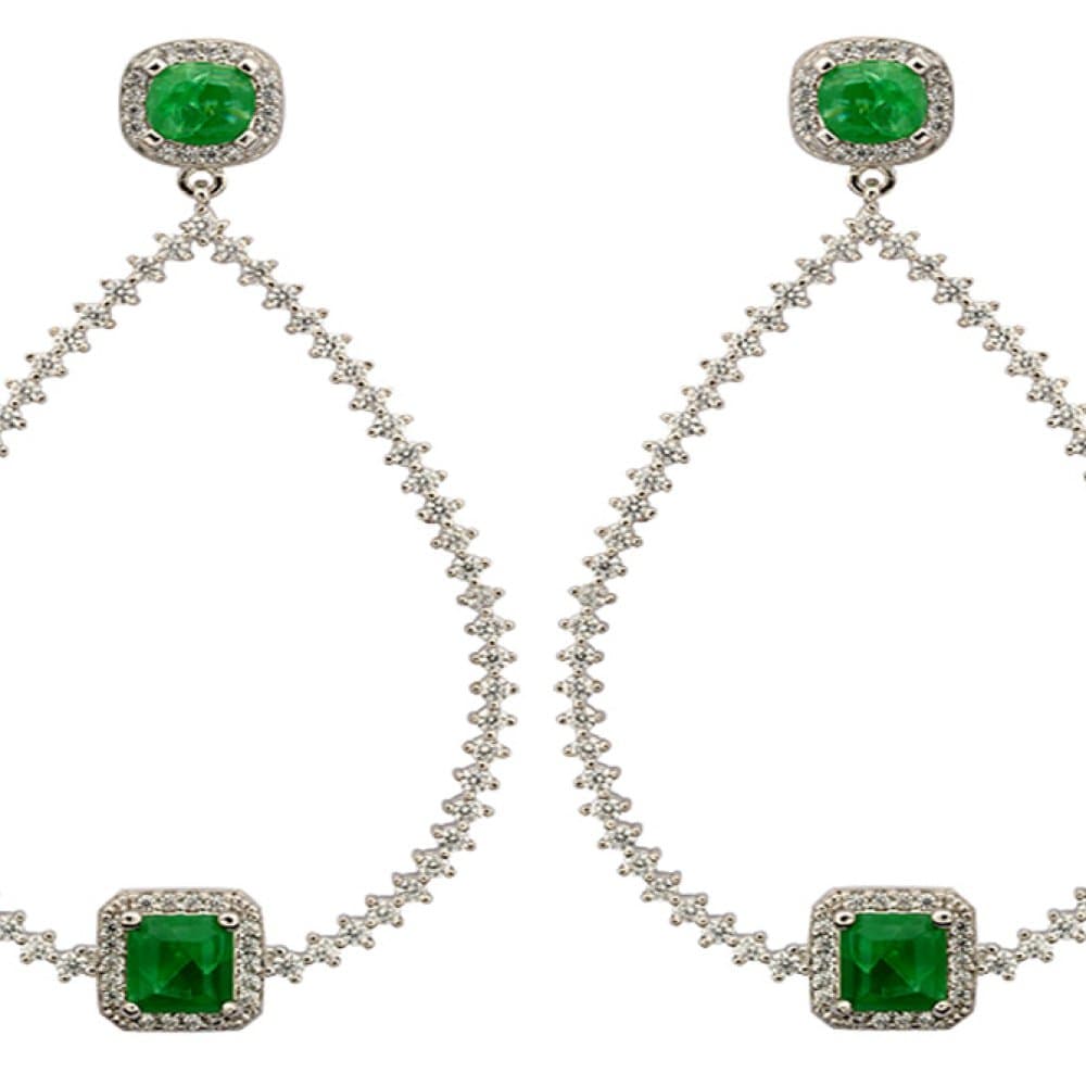 14K Dangle Earrings, 9.16 g — Middle East thumbnail 1