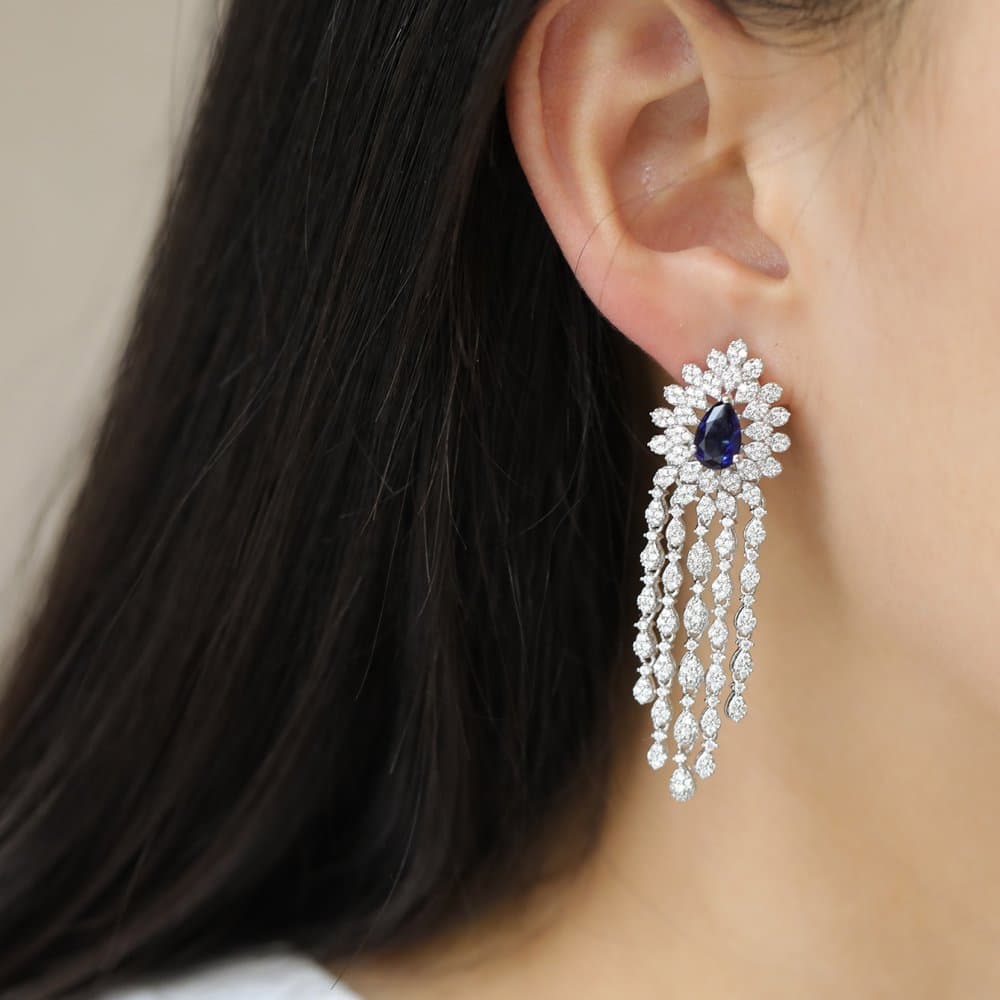 14K Dangle Earrings, 17.21 g — Middle East 缩略图 2