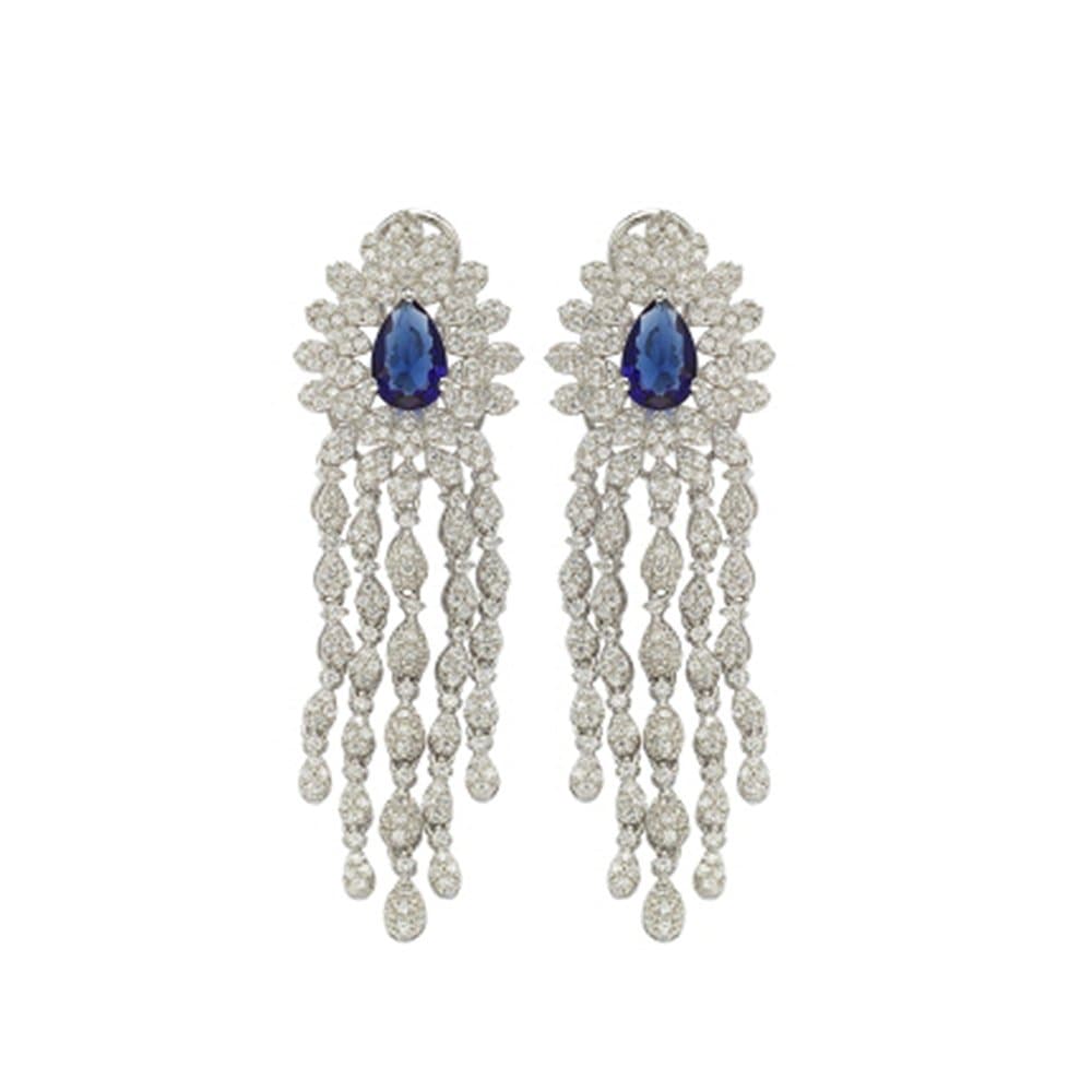 14K Dangle Earrings, 17.21 g — Middle East 缩略图 1