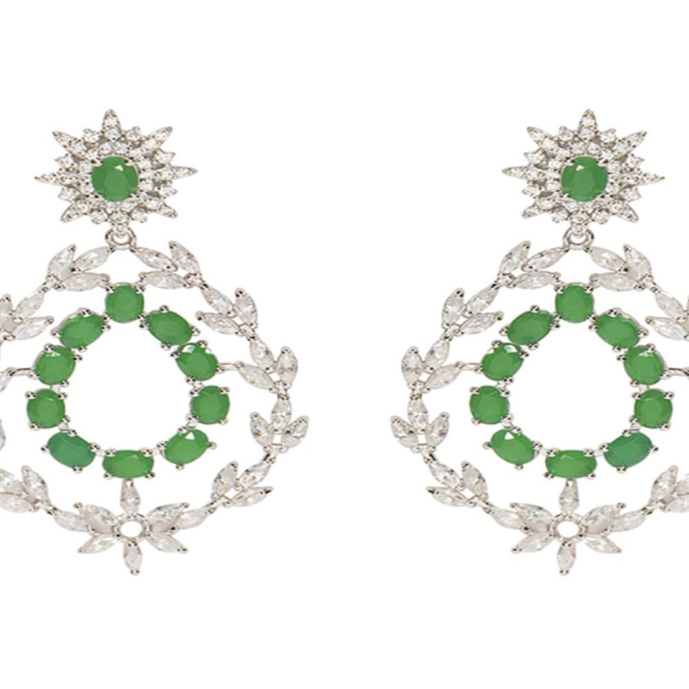 14K Dangle Earrings, 11.64 g — Fancy Collection thumbnail 1
