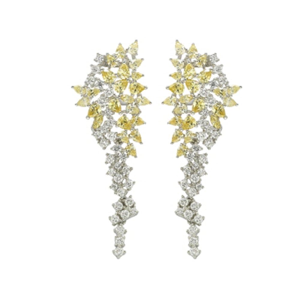 14K Dangle Earrings, 13.66 g — Fancy Collection thumbnail 1