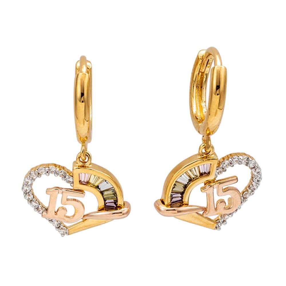 14K Earrings, 3.33 g 缩略图 1