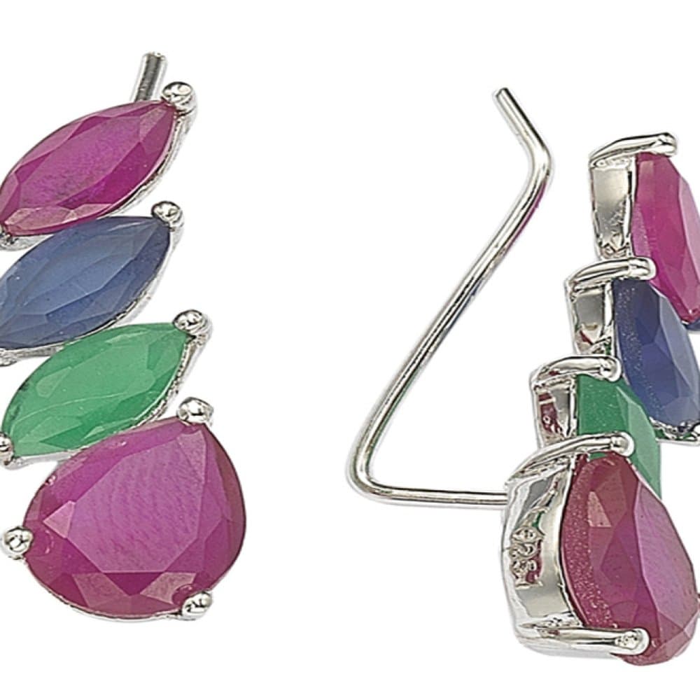 14K Clip-On Earrings, 4.57 g — Fancy Collection 缩略图 2