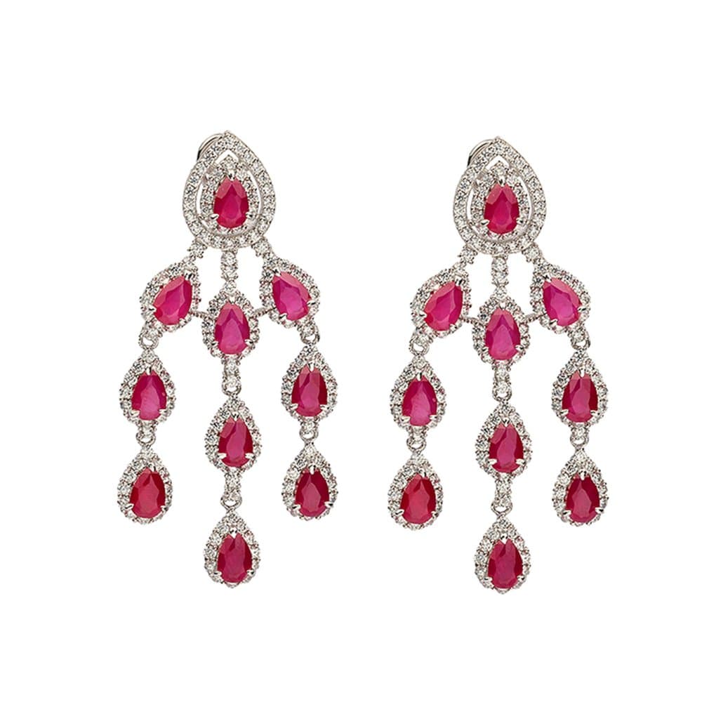 14K Dangle Earrings, 13.91 g — Fancy Collection thumbnail 2
