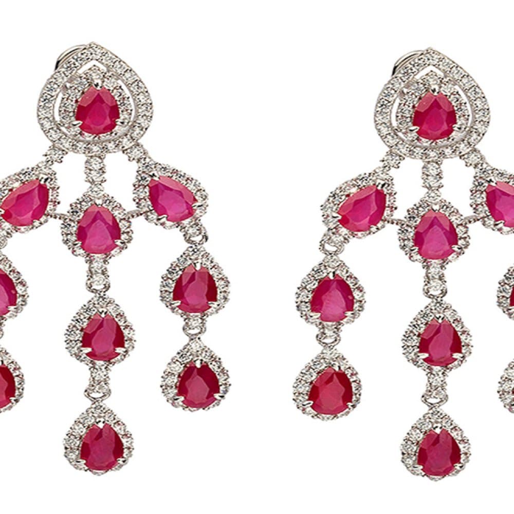 14K Dangle Earrings, 13.91 g — Fancy Collection thumbnail 1