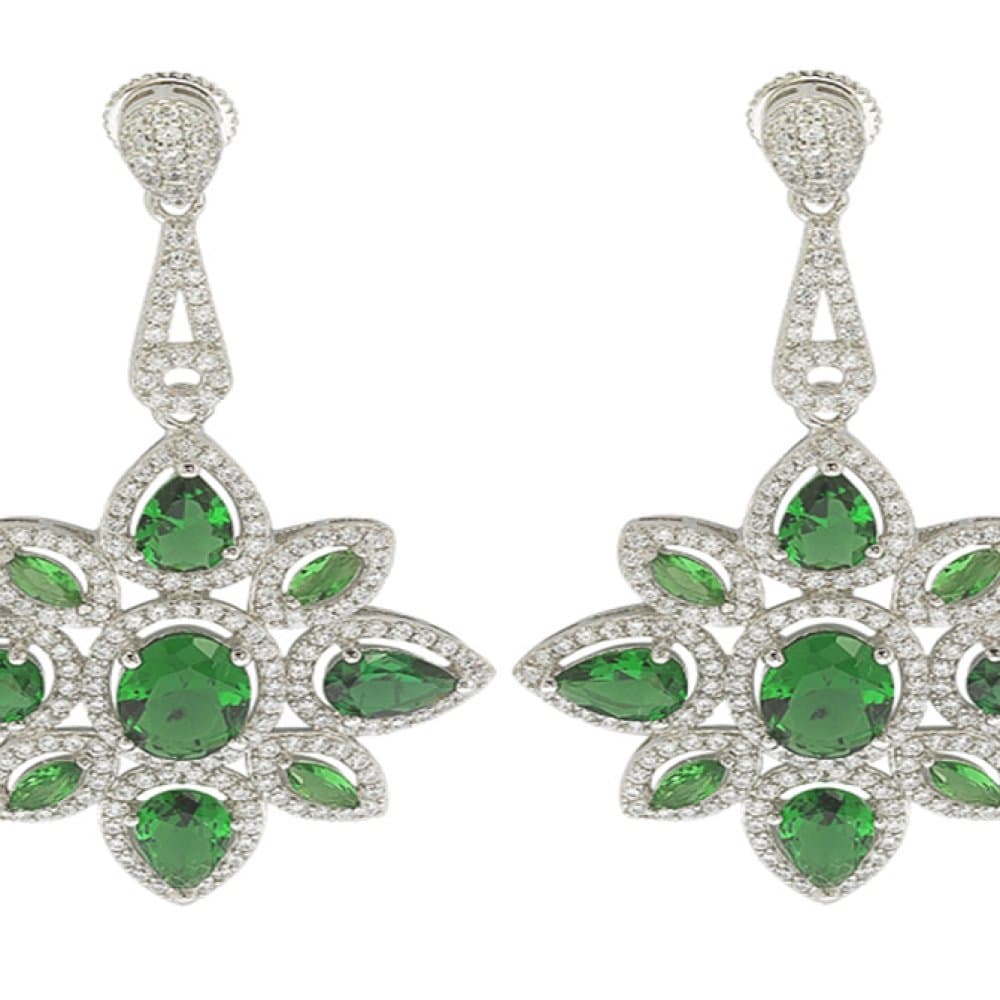 14K Dangle Earrings, 16.28 g — Fancy Collection thumbnail 1