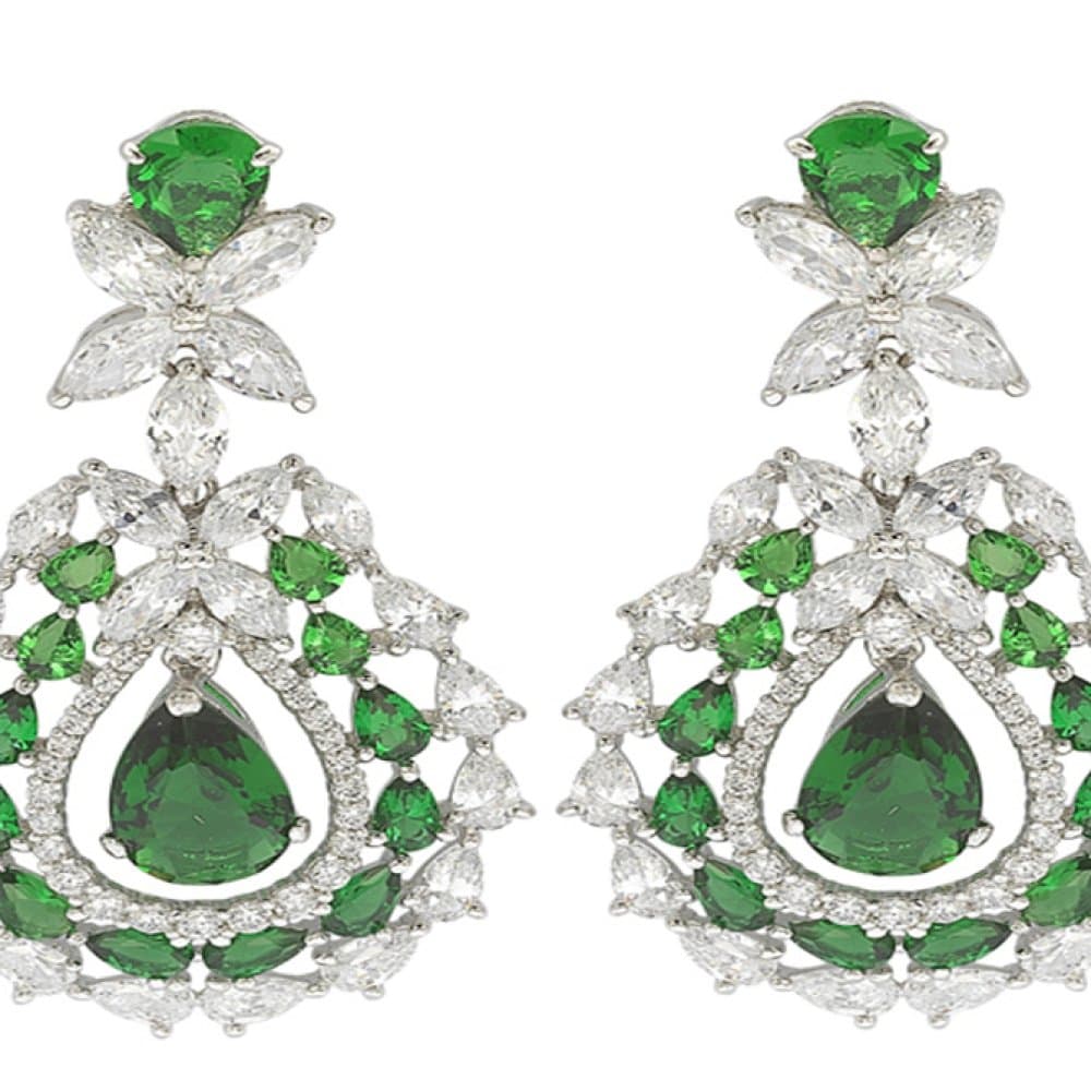 14K Dangle Earrings, 17.8 g — Fancy Collection thumbnail 1