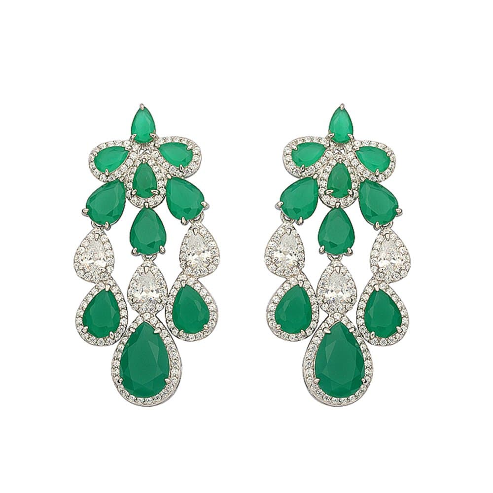 14K Dangle Earrings, 16.53 g — Fancy Collection thumbnail 2