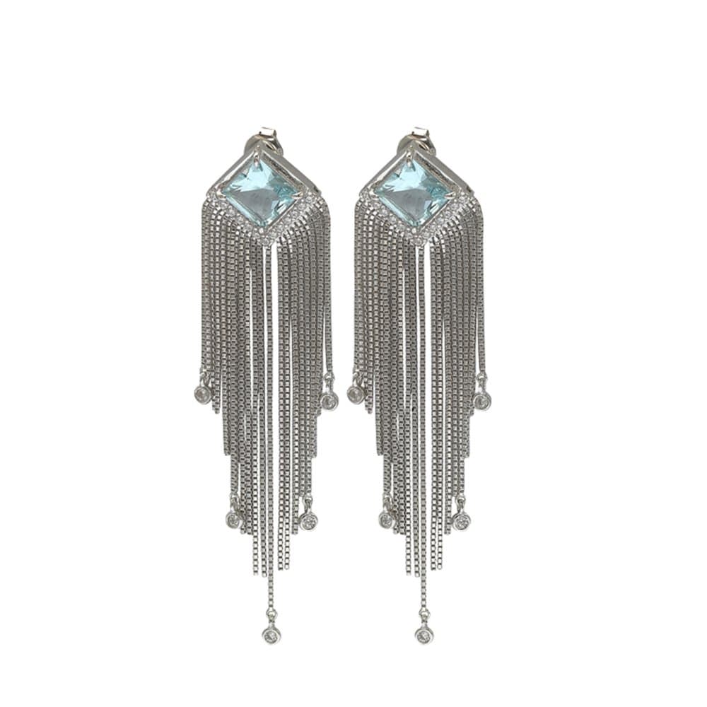 14K Dangle Earrings, 13.96 g — Fancy Collection thumbnail 2