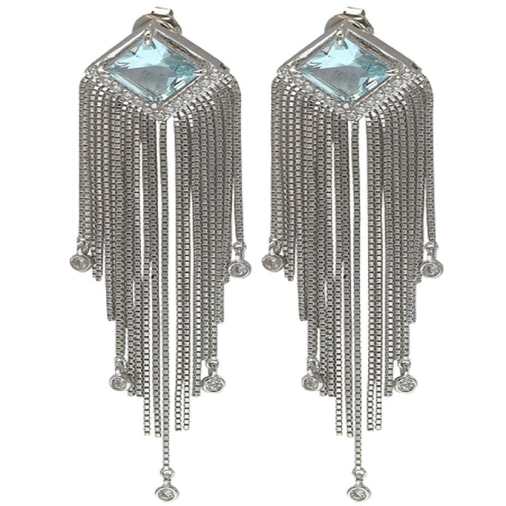 14K Dangle Earrings, 13.96 g — Fancy Collection thumbnail 1