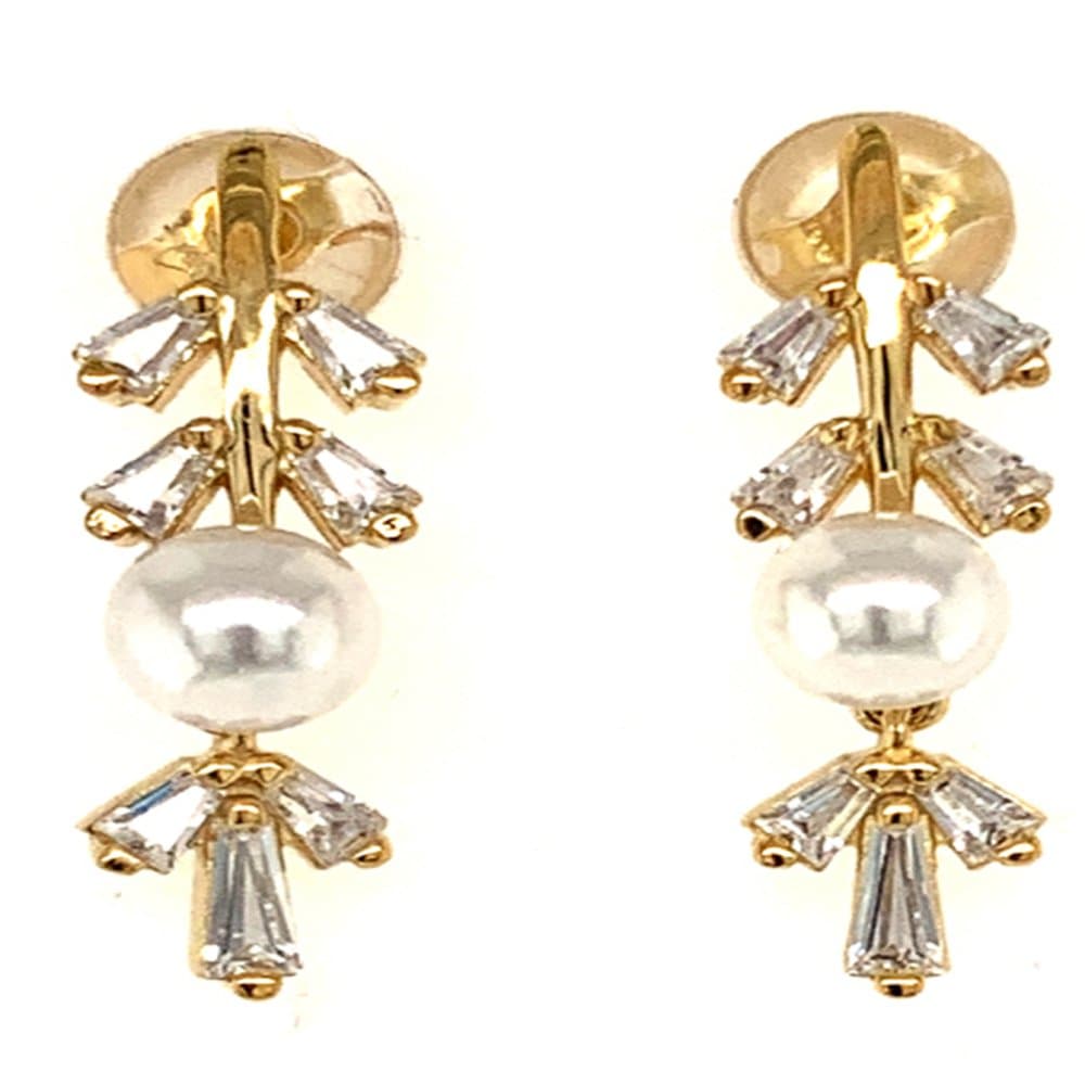 14K Earrings, 2.81 g 缩略图 1