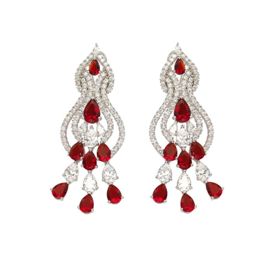 14K Dangle Earrings, 24.52 g — Fancy Collection 缩略图 1