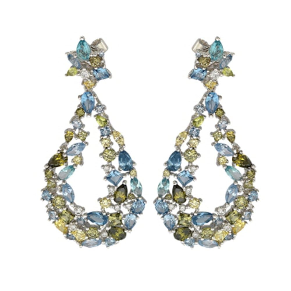 14K Dangle Earrings, 142691 g — Fancy Collection thumbnail 1