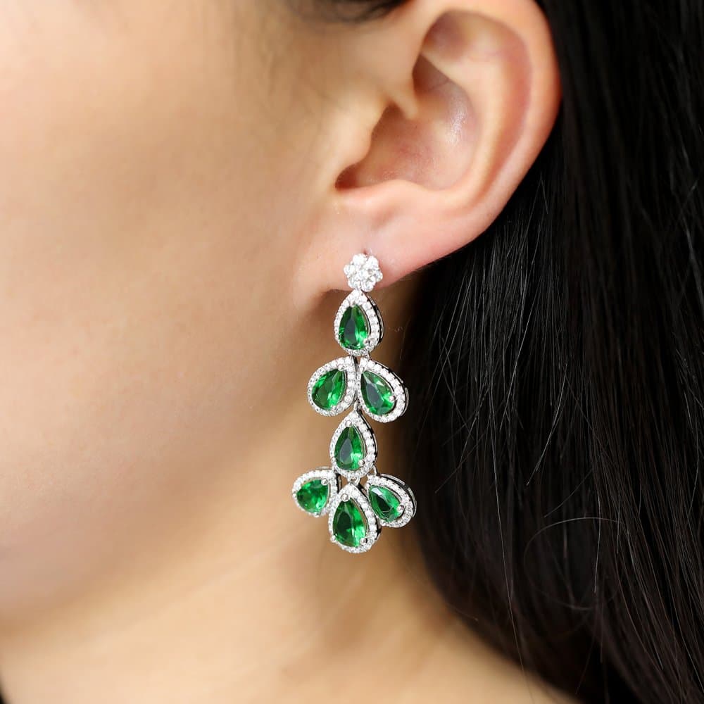 14K Dangle Earrings, 14.34 g — Fancy Collection 缩略图 2