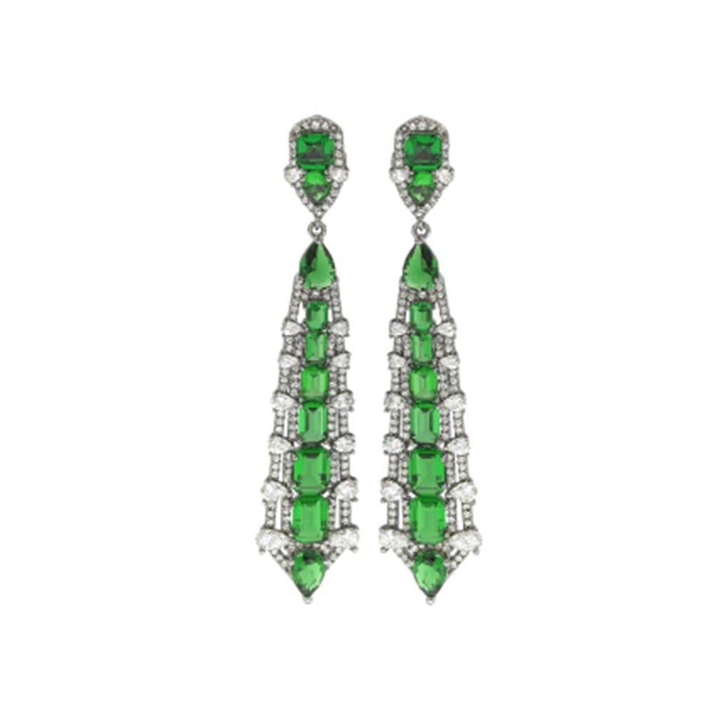 14K Dangle Earrings, 17.99 g — Fancy Collection thumbnail 1
