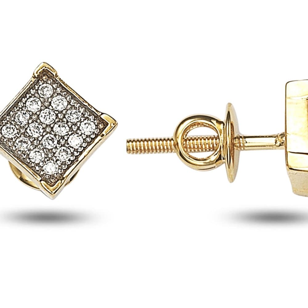 14K Men's Earrings, 1.41 g 缩略图 1