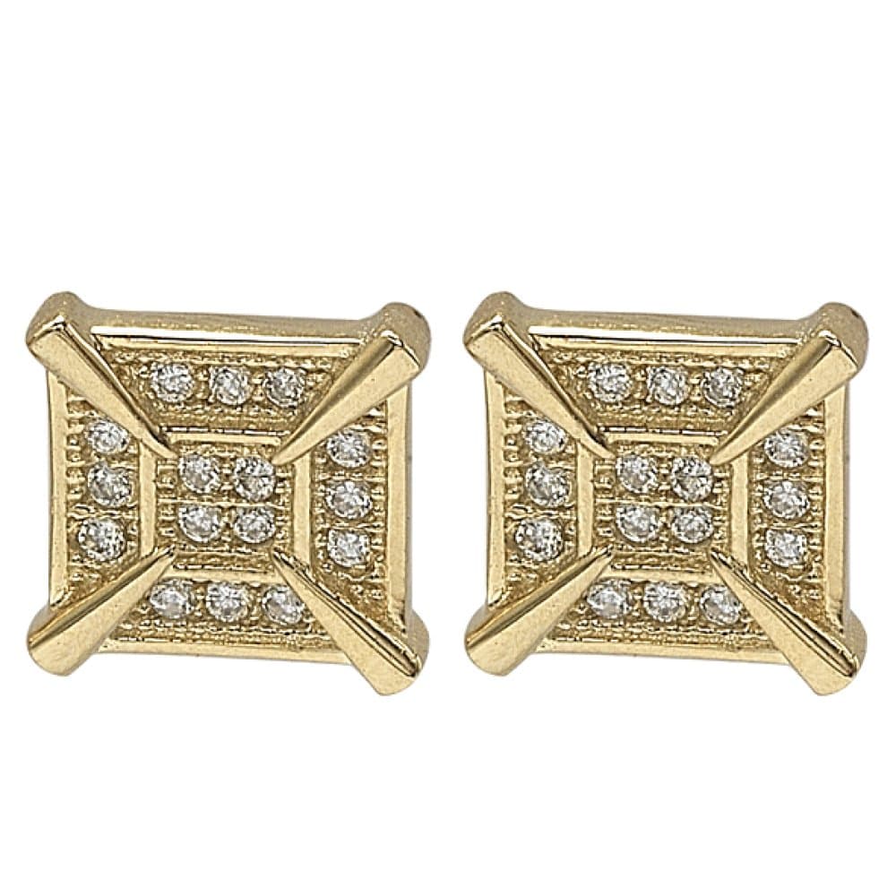 14K Men's Earrings, 2.54 g