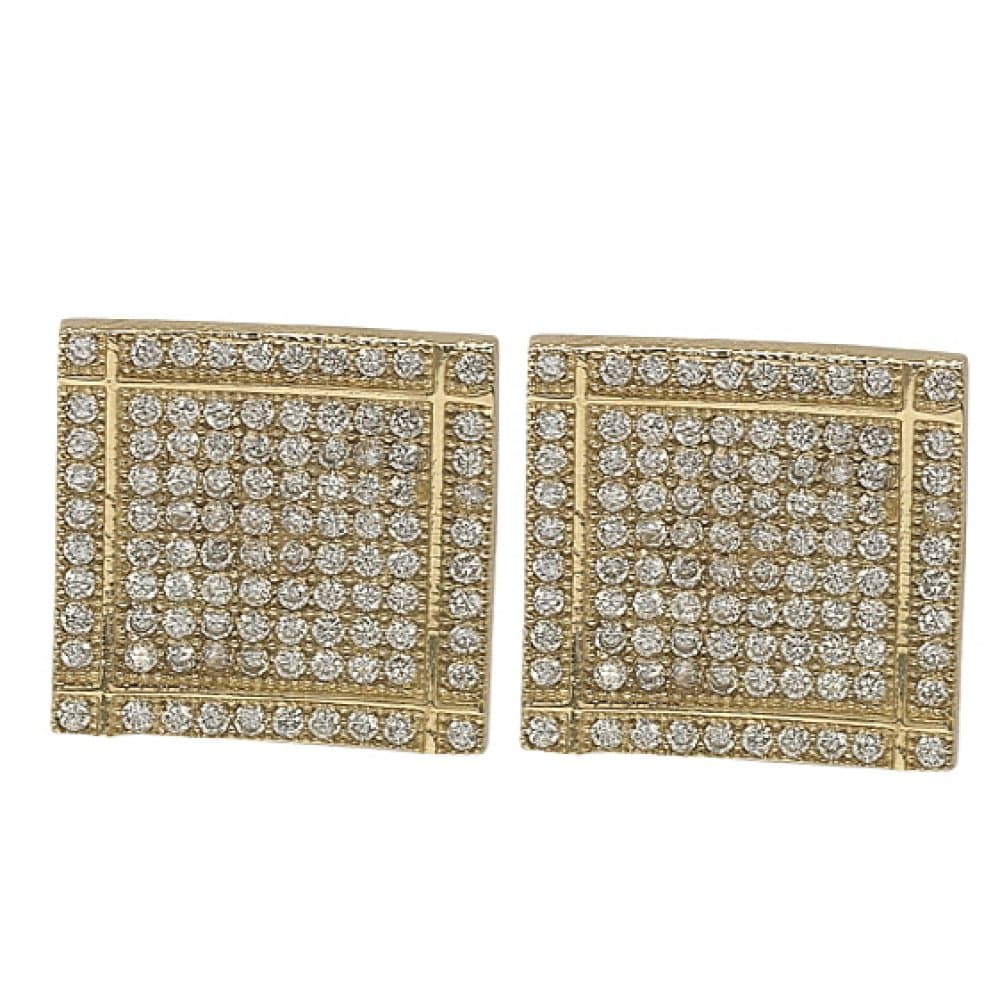 14K Men's Earrings, 4.41 g