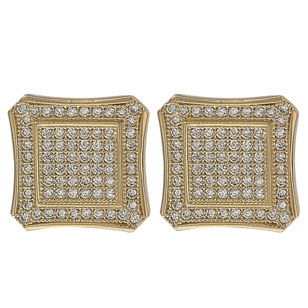 14K Men's Earrings, 4.25 g