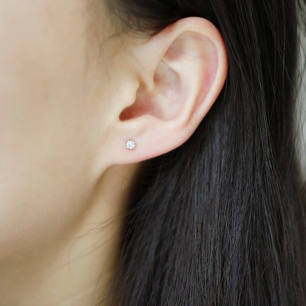 14K Basket Earrings thumbnail 2