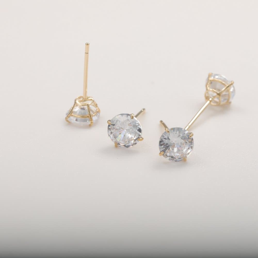 14K Basket Earrings 缩略图 1