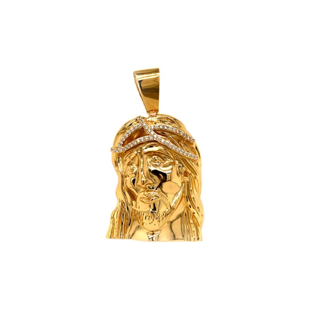14K Jesus Pendant, 47.51 g — Religious thumbnail 1