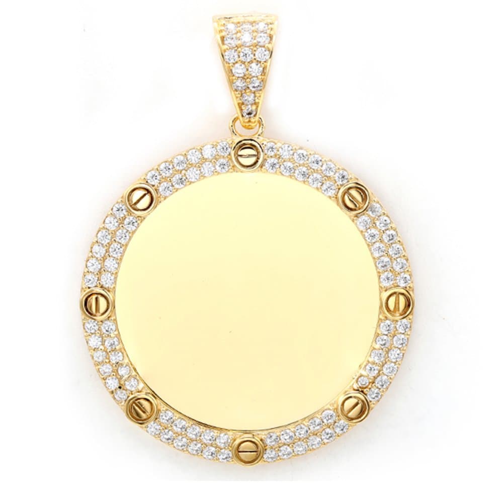 14K Picture Frame Pendant, 6.4 g 缩略图 3