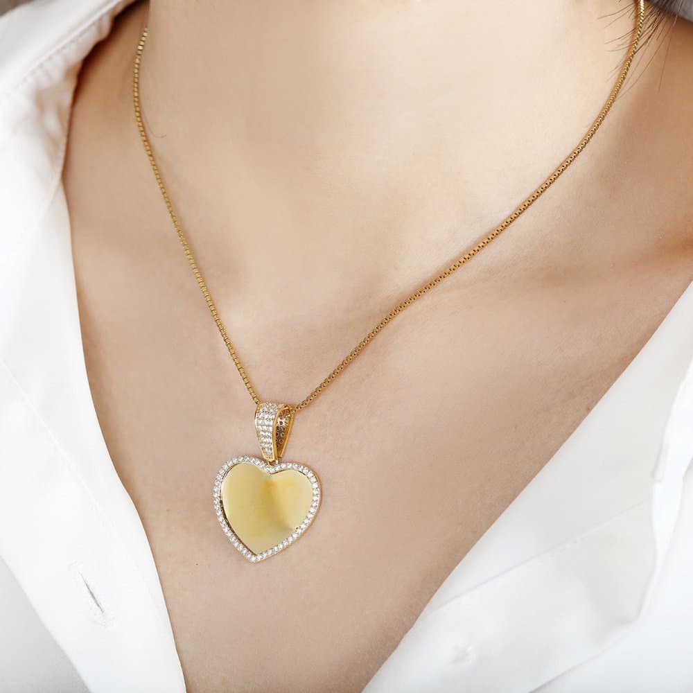 14K Picture Frame Pendant, 3.32 g 缩略图 2