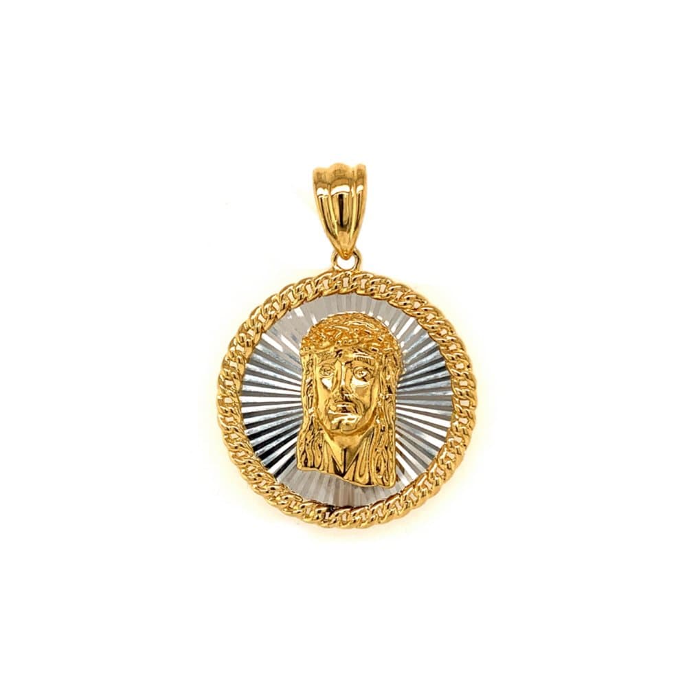14K Jesus Pendant, 8.26 g — Religious 缩略图 1